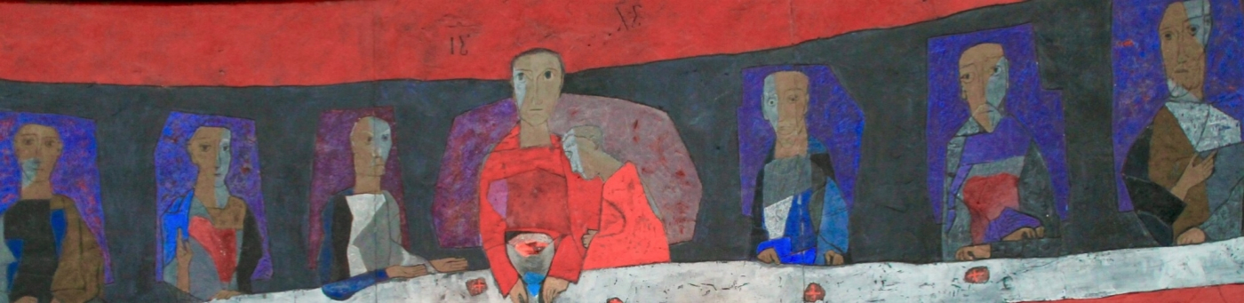 Abendmahl von Franz Nagel, Sakristei.